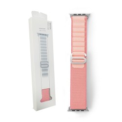 Bracelete de Smartwatch Alpine Loop 42/44/45/49mm Rosa Bracelete de Smartwatch Alpine Loop 42/44/45/49mm Rosa